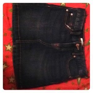 Denim jean skirt/Old Navy